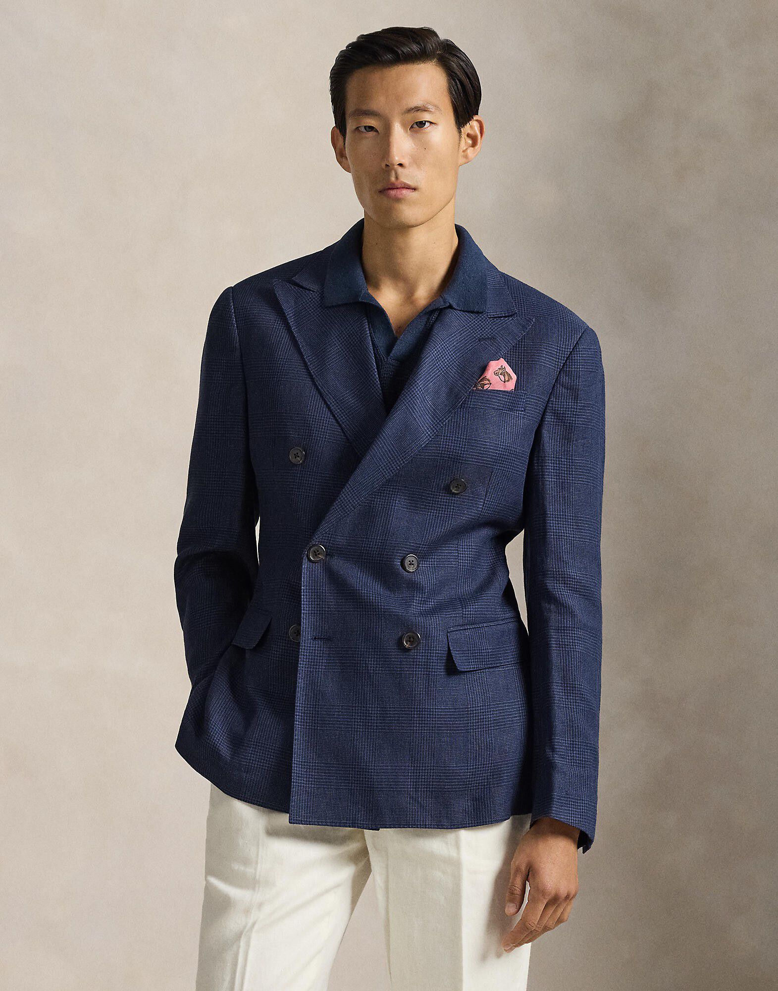 Polo Modern Fit Glen Plaid Suit Jacket