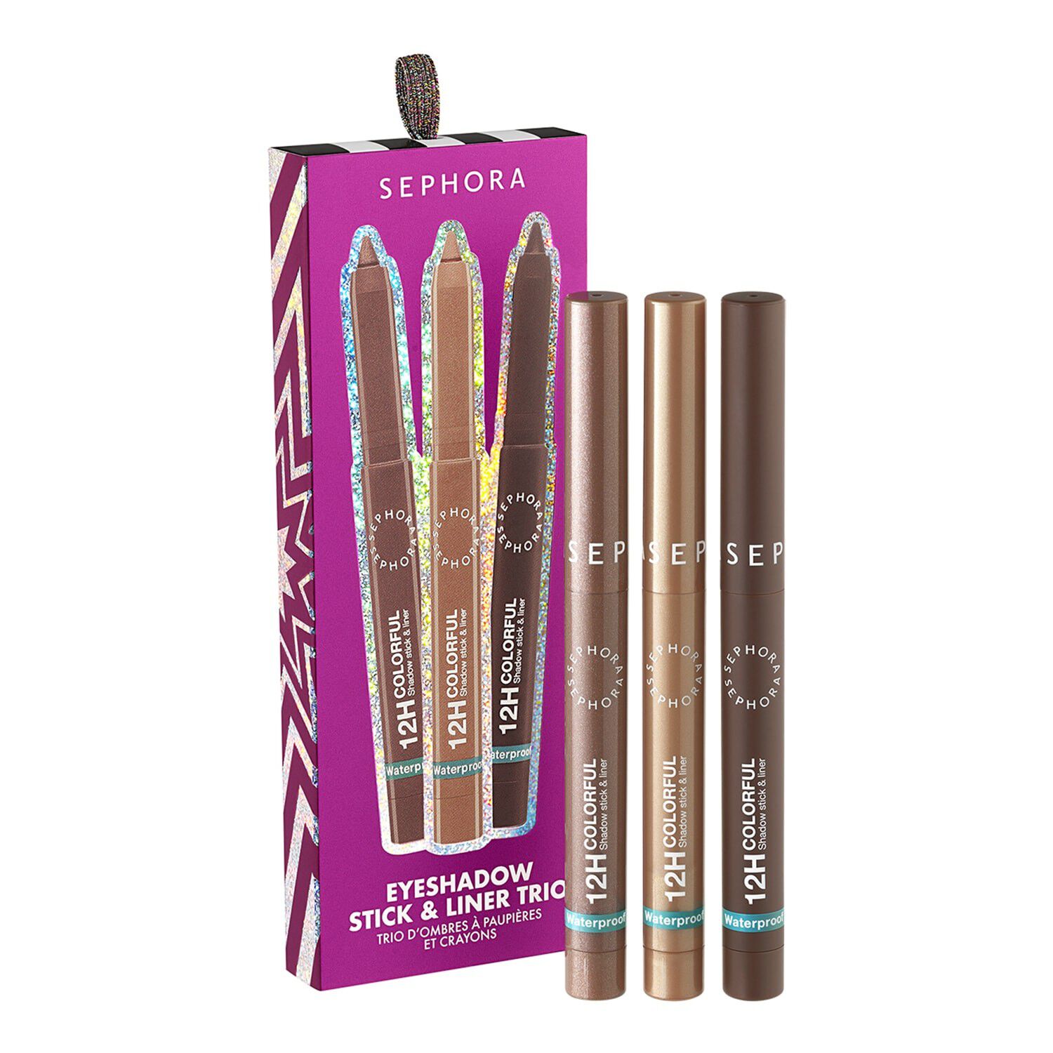 Eyeshadow Stick & Liner Trio - &Ouml;gonskuggstift