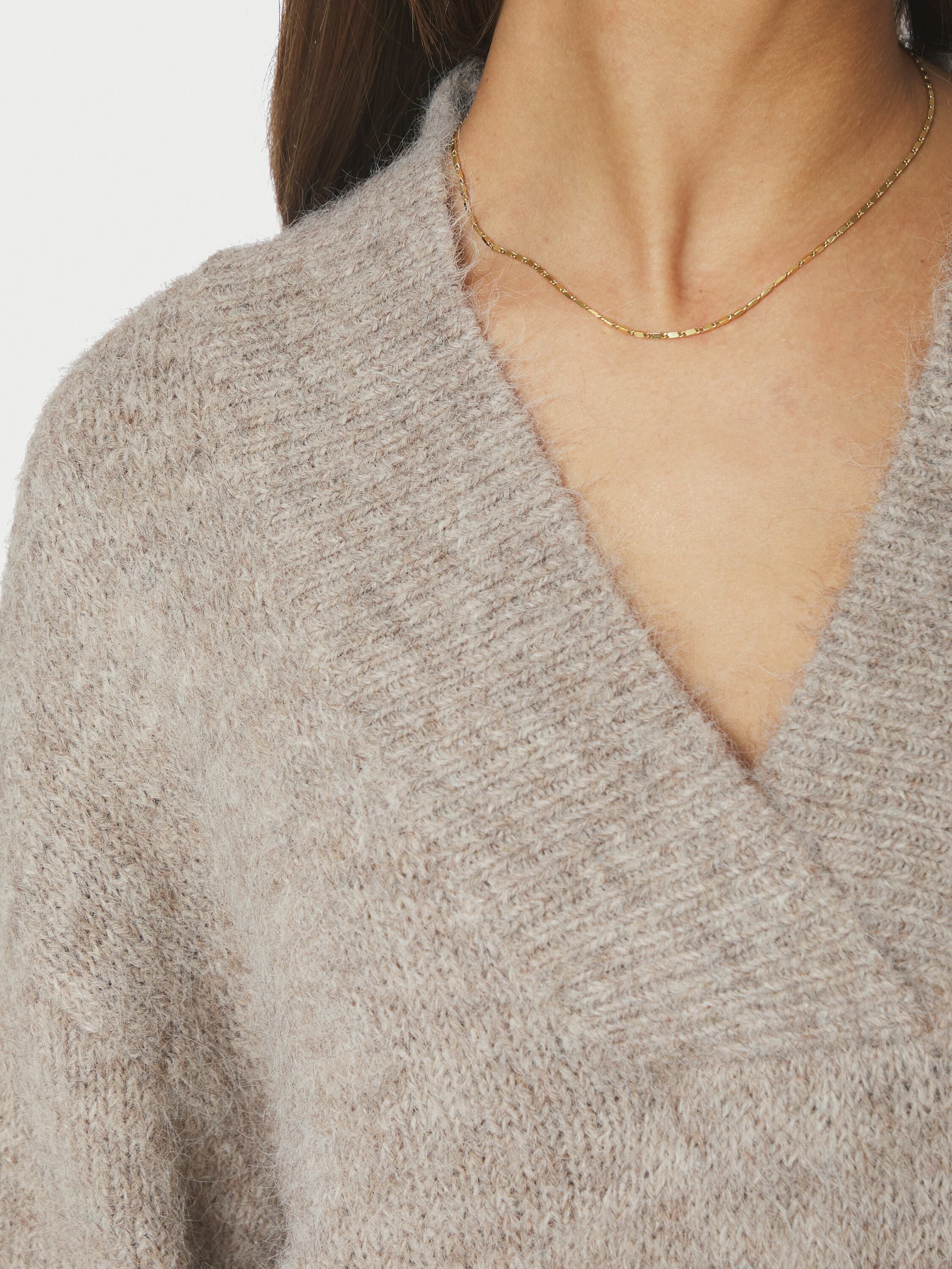 Melli Fluffy stickad blus