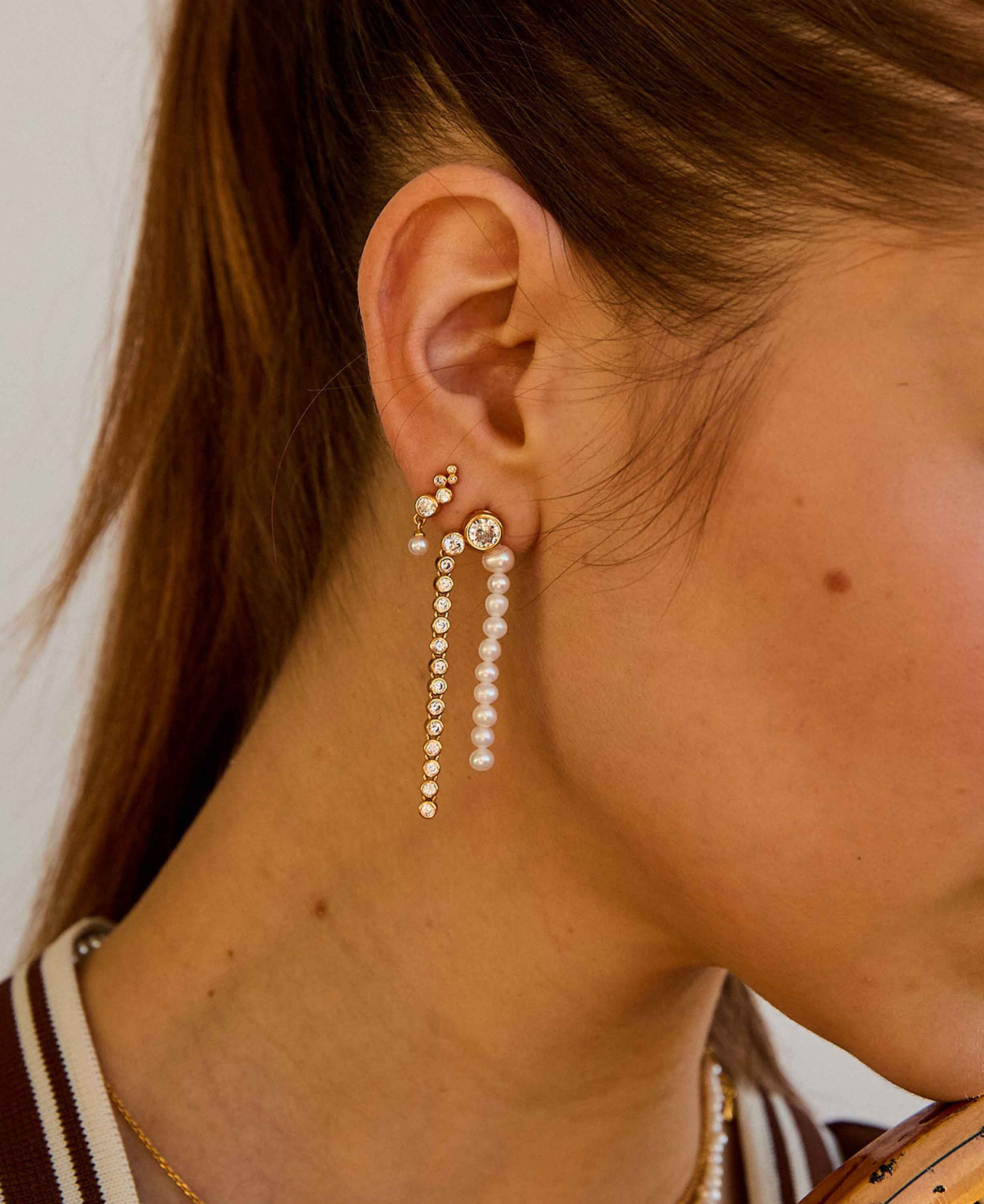 Sienna pearl &oslash;reringe