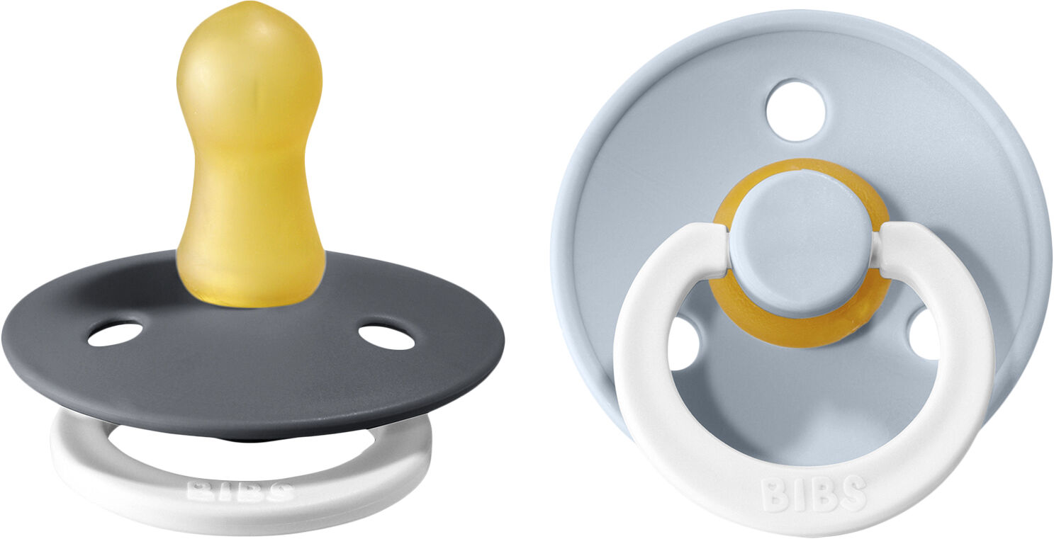 BIBS Colour 2 PACK Blush NIGHT/Vanilla NIGHT