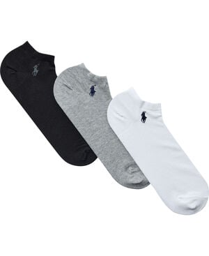 COTTON BLEND-GHOST PED PP SCK 3PK