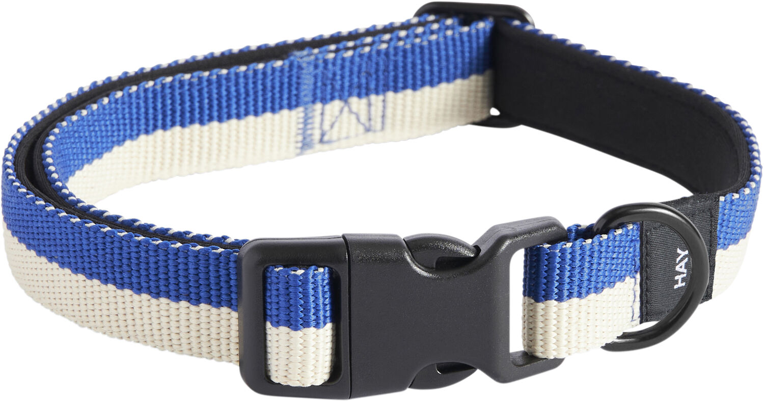 HAY Dogs Collar Flat-S/M-Blue, off-