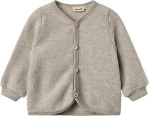 Uld Fleece Cardigan Kari