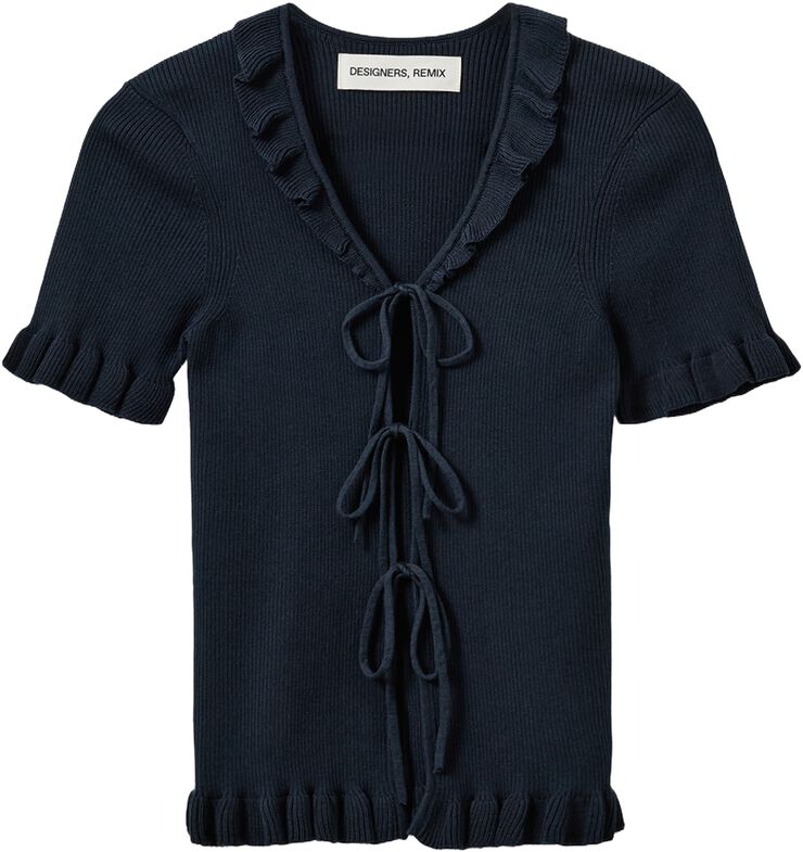 Taliana Rib Flare Tee