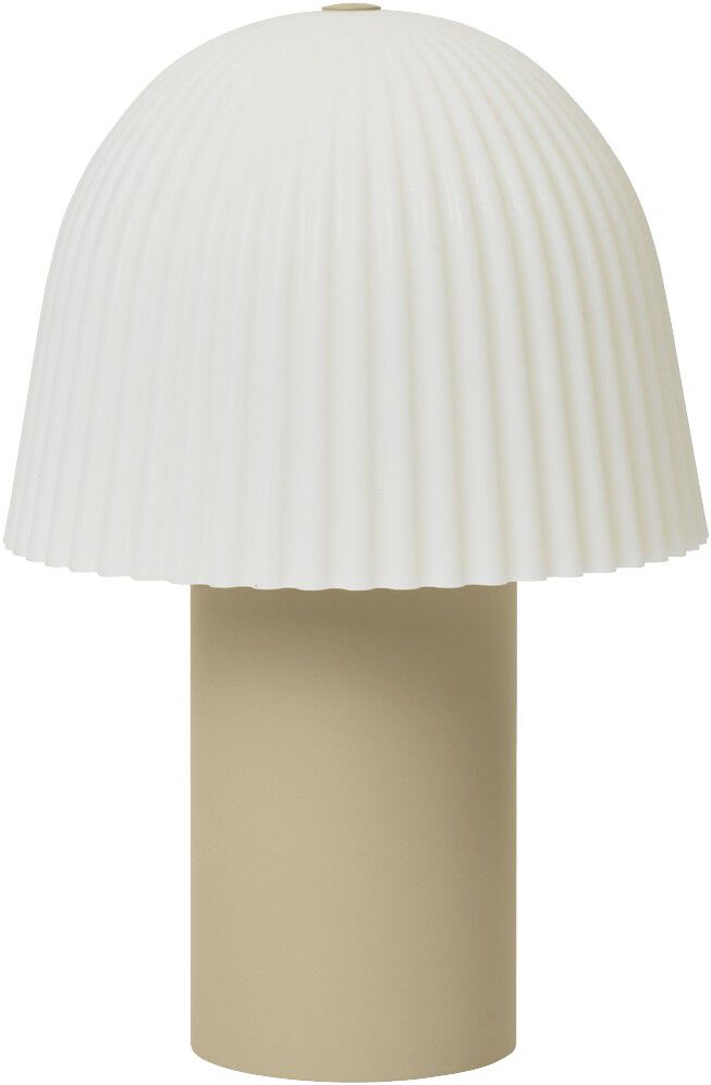 Frill Portable Lamp - Cashmere/White