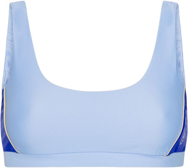 Agung Colorblock sporty bikini top - Nero