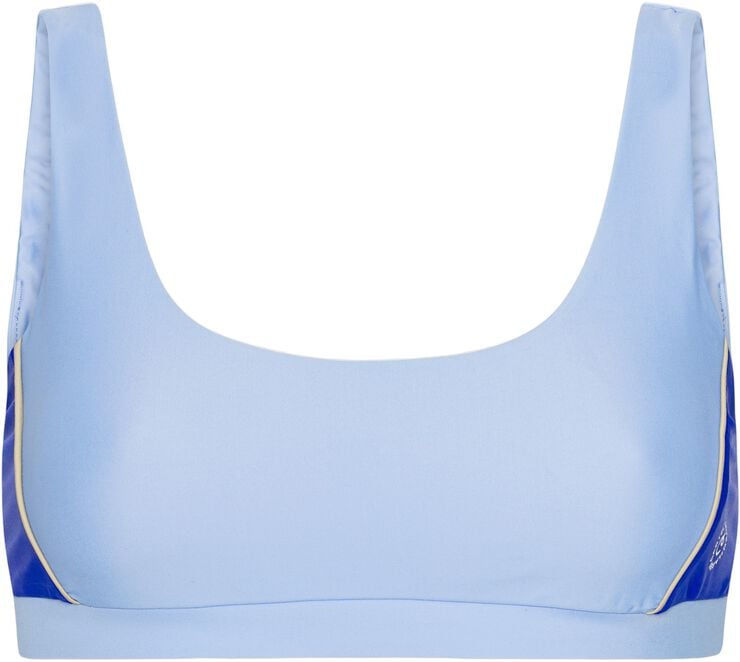 Agung Colorblock sporty bikini top - Nero