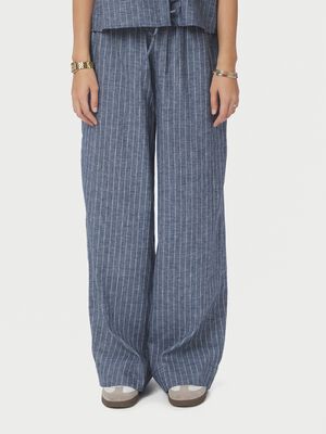 Heifa Emb Stripe Pants