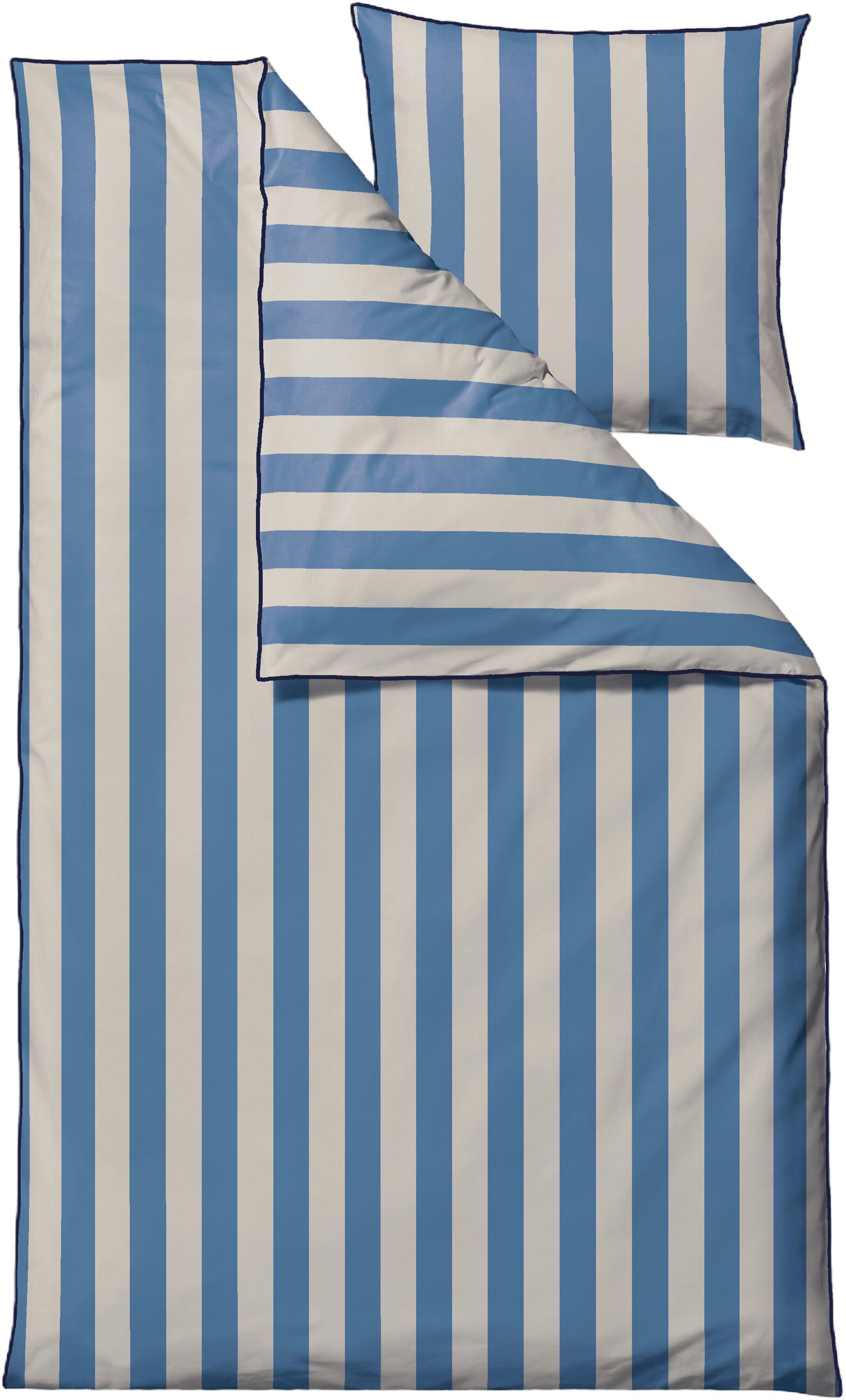 P&aring;slakanset 140x200 Ray Ocean Blue