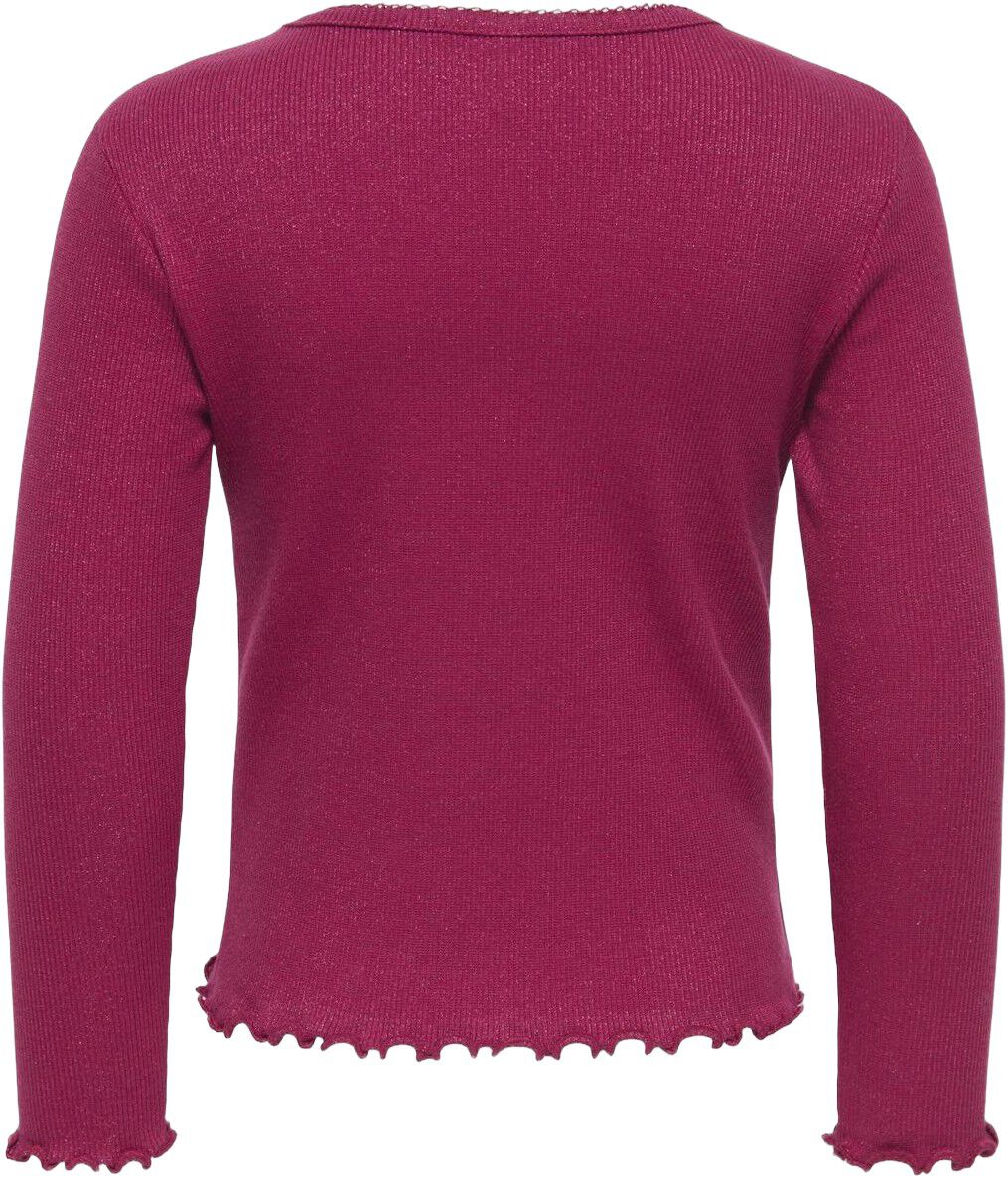 Kmgtrinny L/S Party Oneck Top Jrs