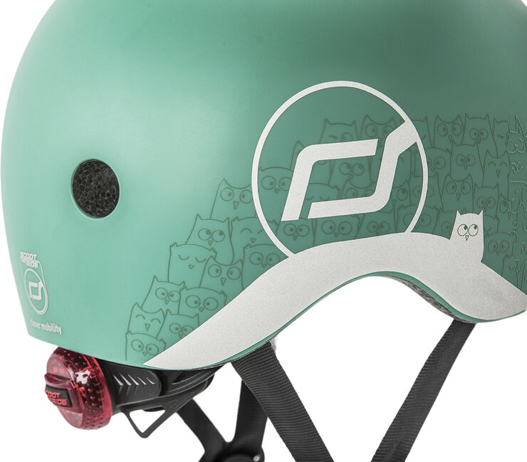 Helmet XXS reflective forest