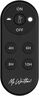 Mr. Wattson Remote Control, Oval, Black