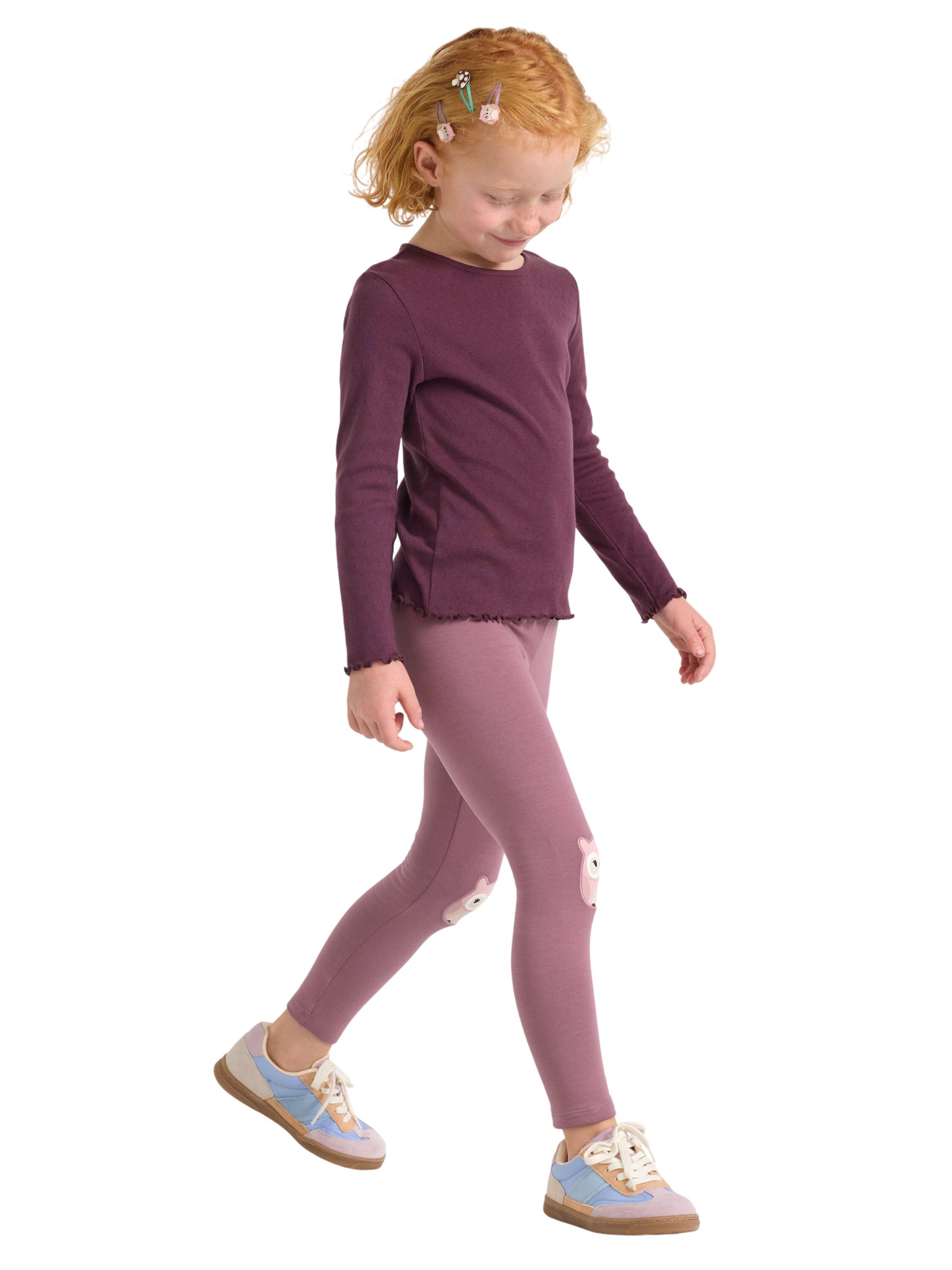 Leggings brushed kneepatch for