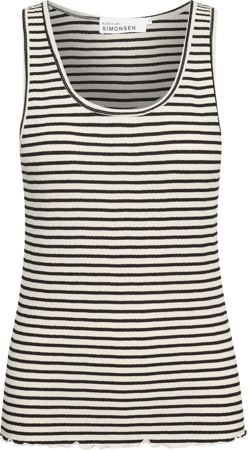 CandaceKB Striped Tank Top