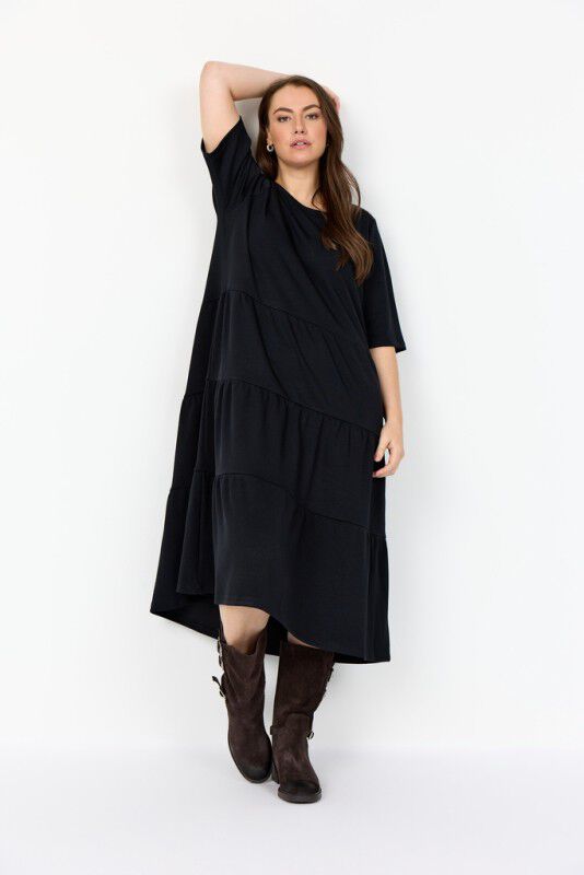 Curvy WA-SABINA 107 Kjole Sort