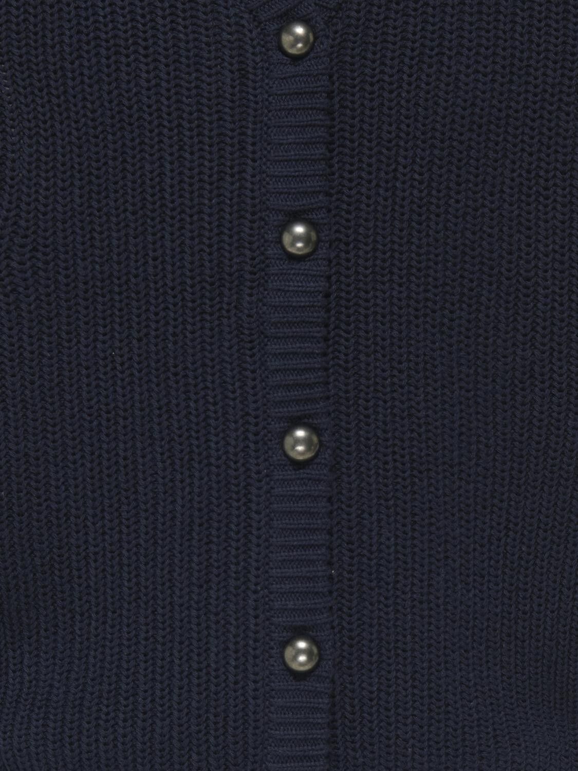 KOGJANNY LIFE S/L BUTTON VEST KNT