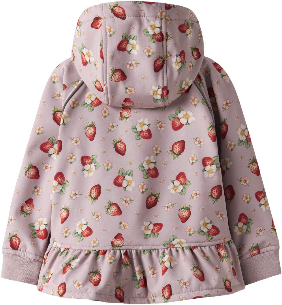 NMFALFA08 SOFTSHELL JACKET PEBLUM F