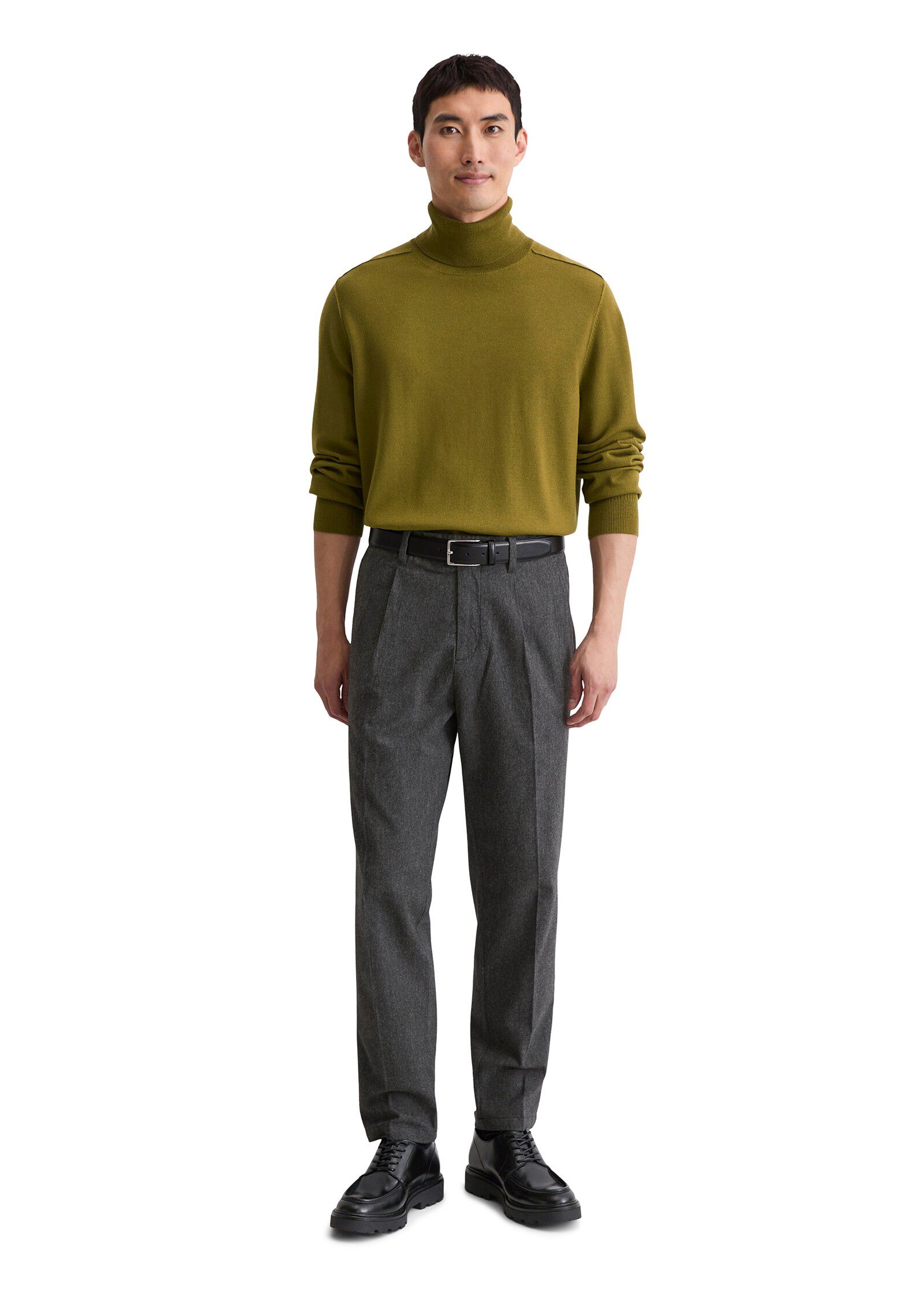 Turtleneck in pure merino