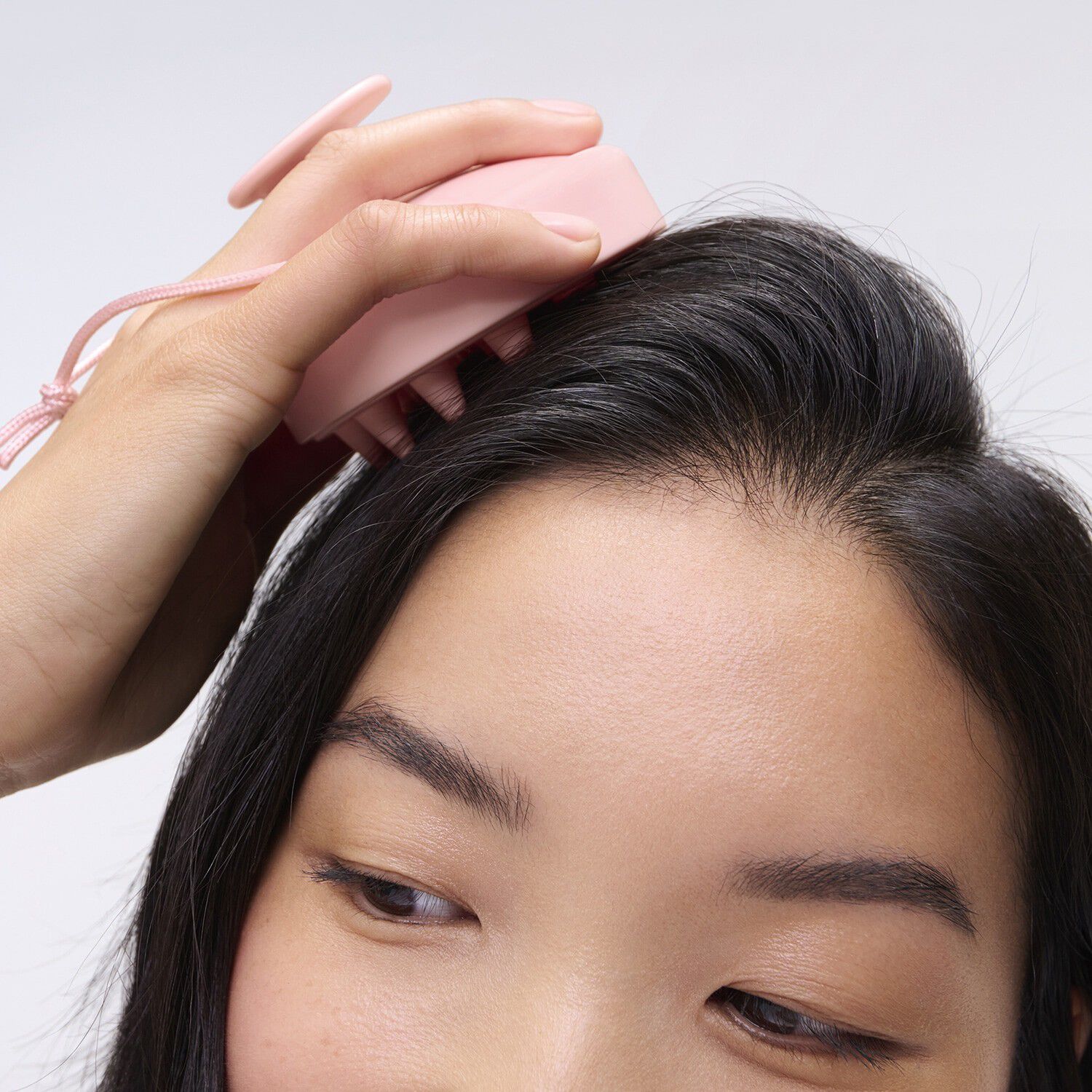 Massageborste f&ouml;r h&aring;rbotten - Exfolierar, masserar