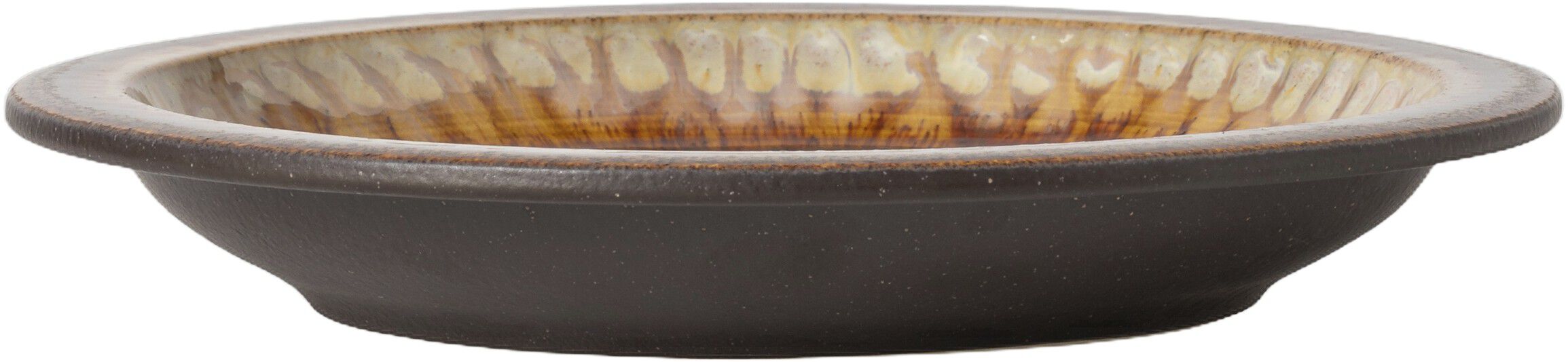 Tallrik Poterie 20,5 x 2,8 cm Mokka Stengods