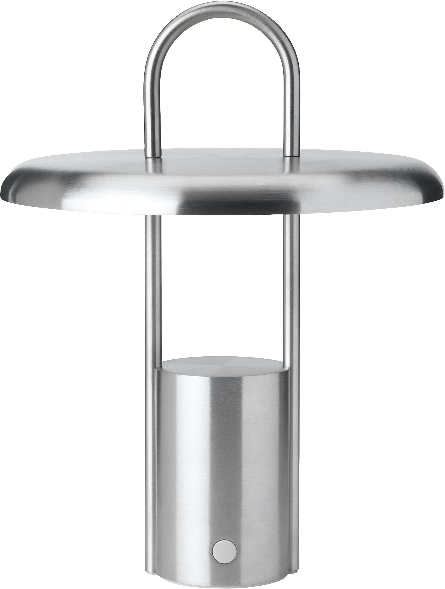 Pier LED lampa, portable H 25 cm steel