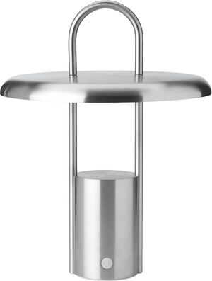 Pier LED lampa, portable H 25 cm steel