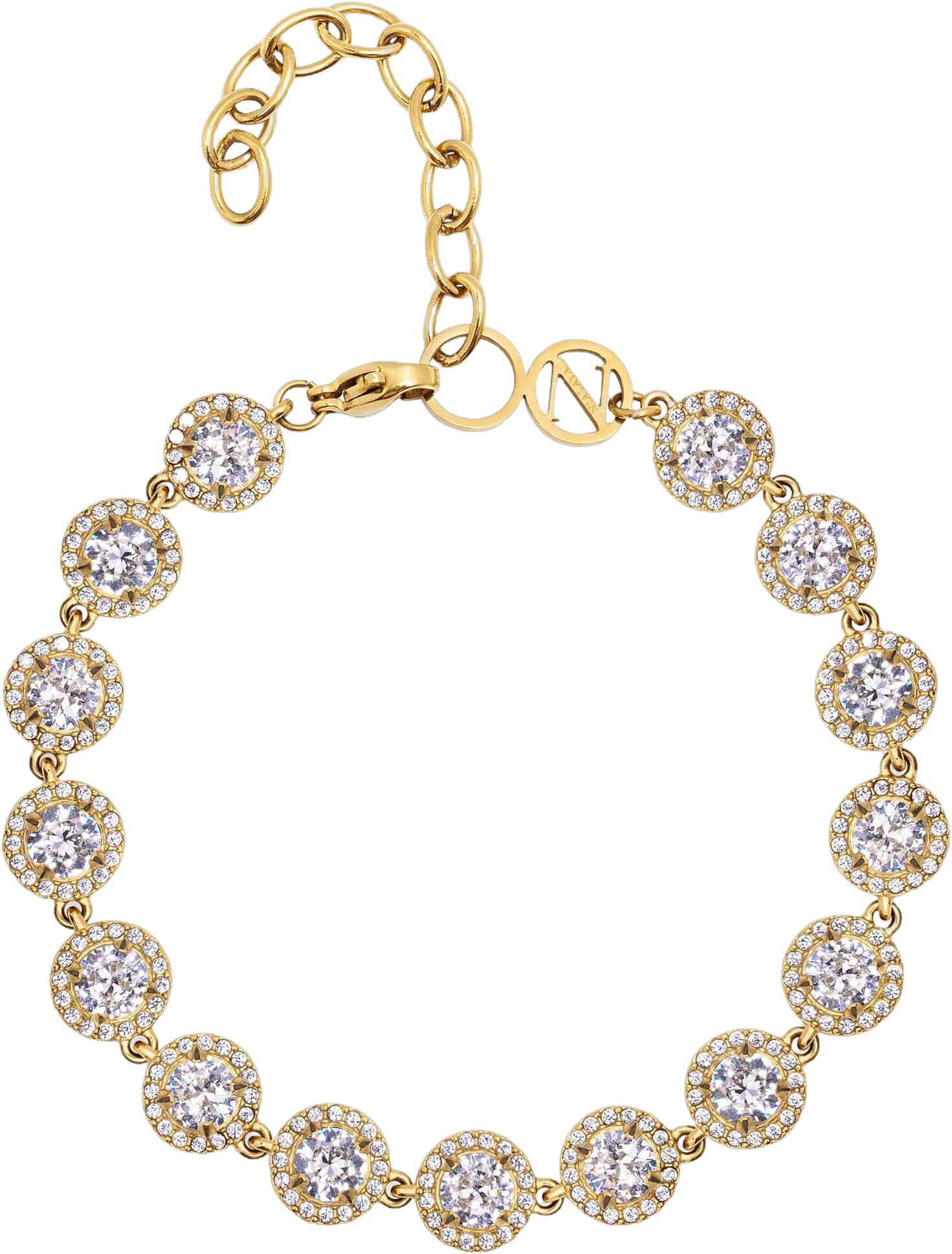 Women's Gemstone Link Bracelet