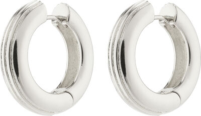 ALAINA hoop earrings silver-plated