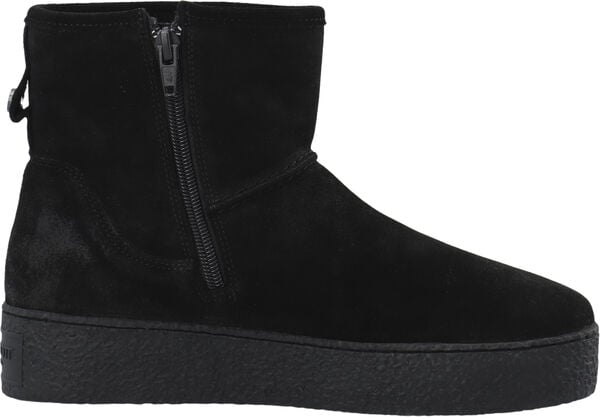 CASCAMILLA Boot W. Inside Zip Warm Lining Oil Suede
