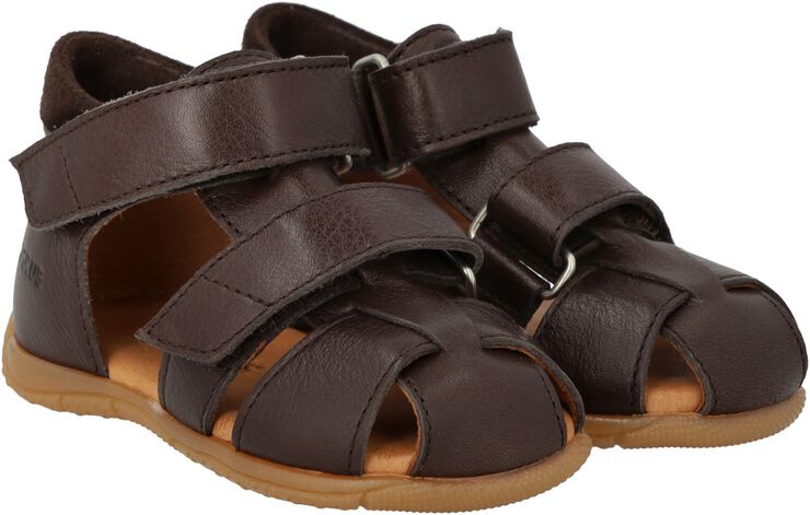 Sandal med dobbelt velcro