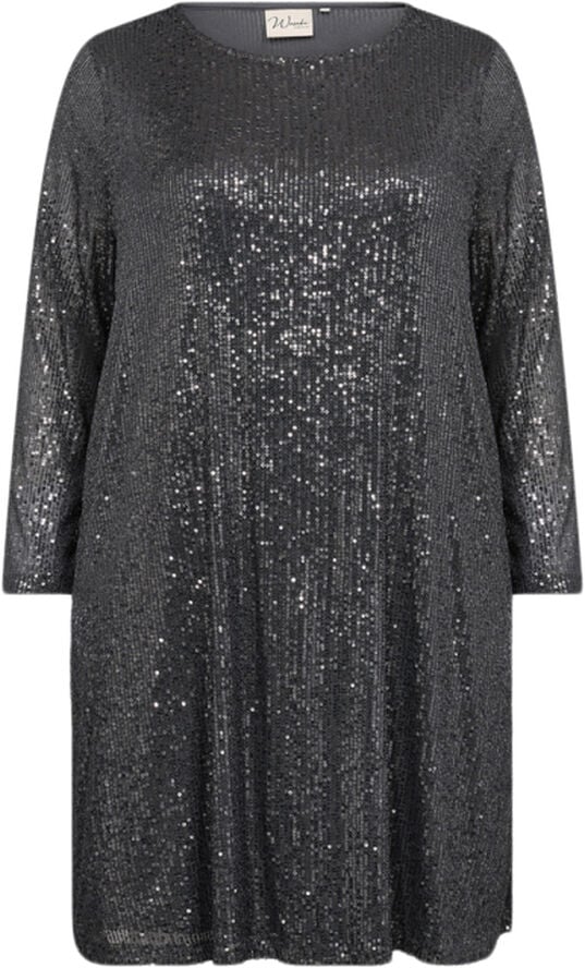 Curvy WA-KATHRINE 4 Kjole Mørk grå