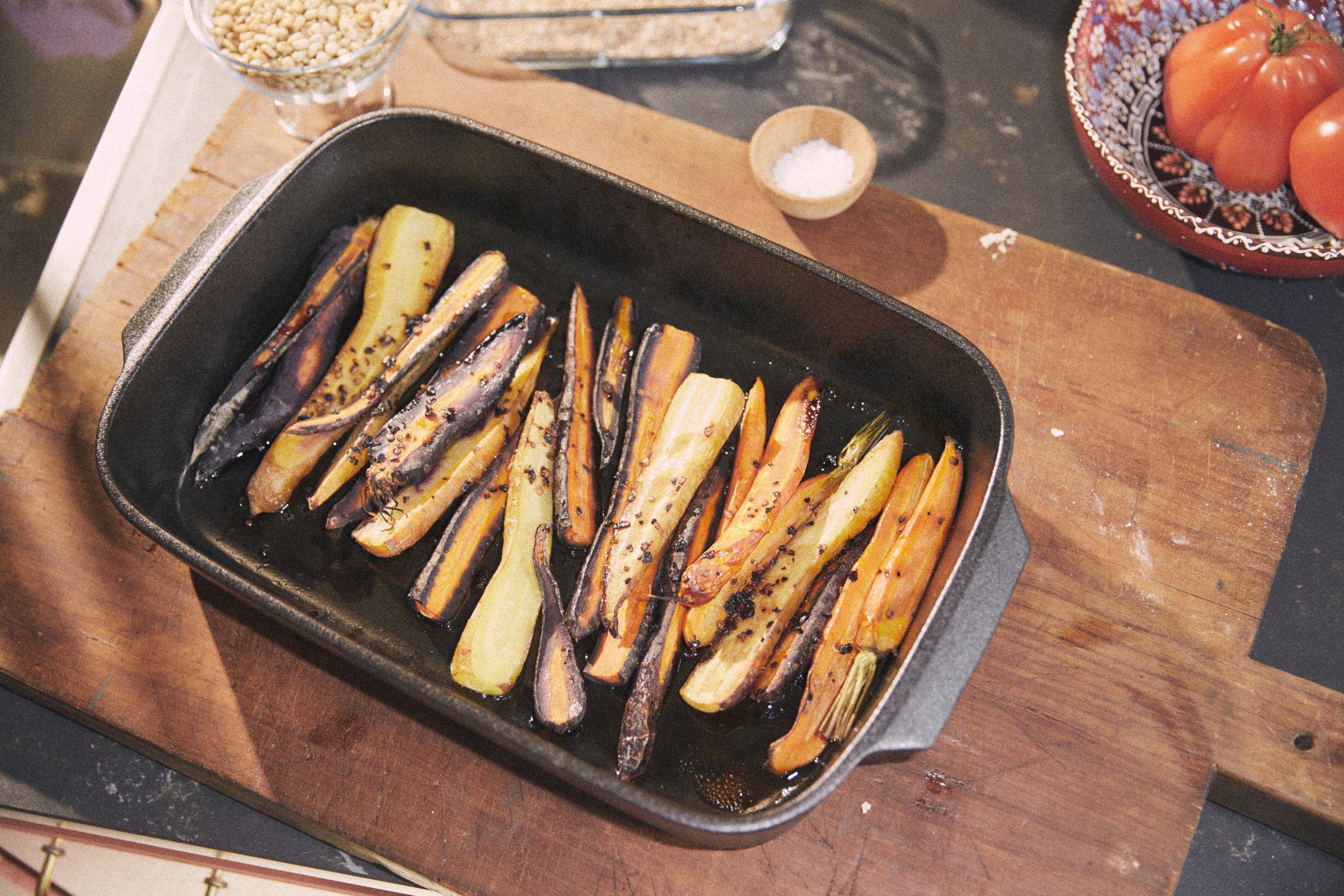 Rosendahl Ovnfast fad Cook with love 34x21. 5 cm gr&aring;