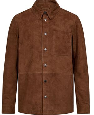 Colter suede overshirt - LWG