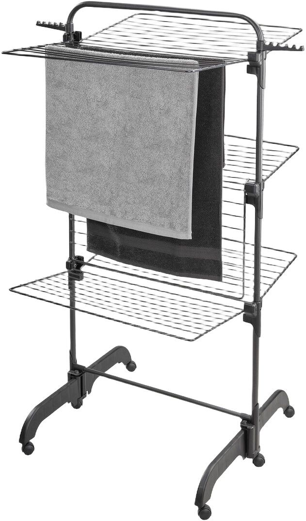 Torkstativ Comfort Tower 420 Svart