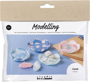 Mini DIY Kit Modellering, Skåle