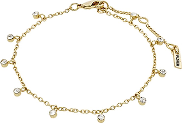 Armbånd : Maja : Guldbelagt : Kryst
