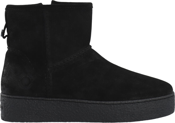 CASCAMILLA Boot W. Inside Zip Warm Lining Oil Suede