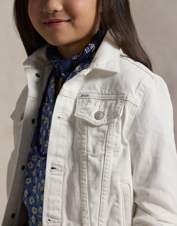 3X1 RIGID DENIM-TRUCKER JKT-OW-JKT KIDS