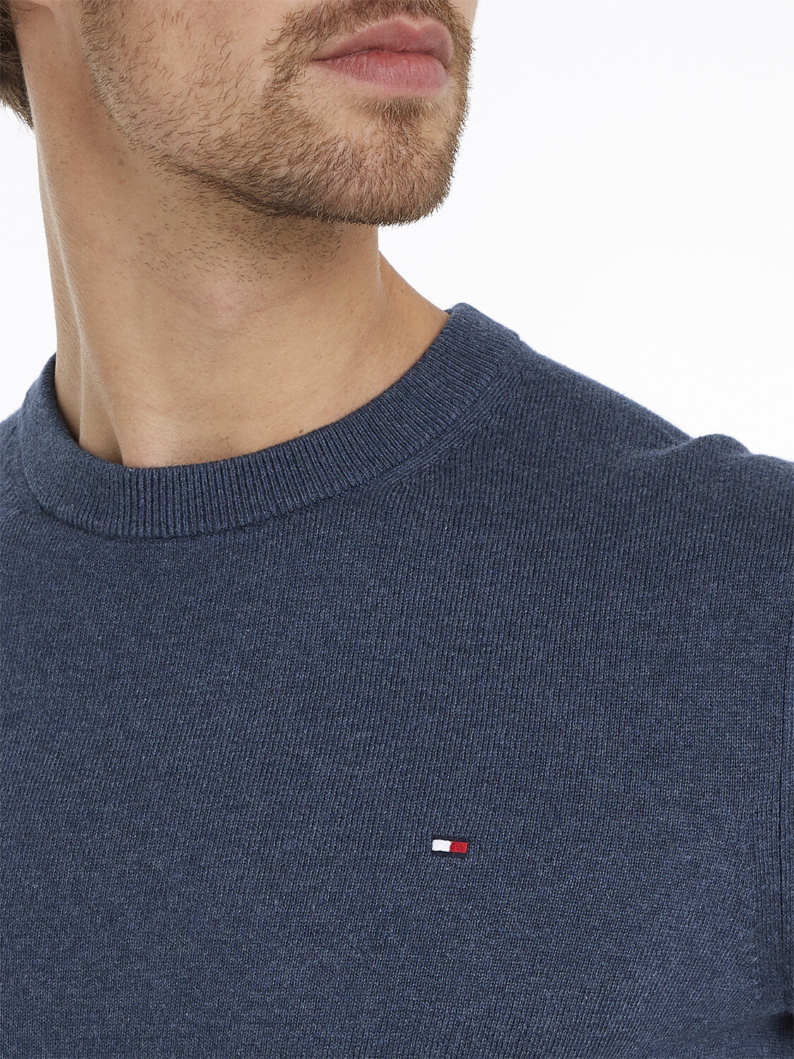 PIMA ORG CTN CASHMERE CREW NECK