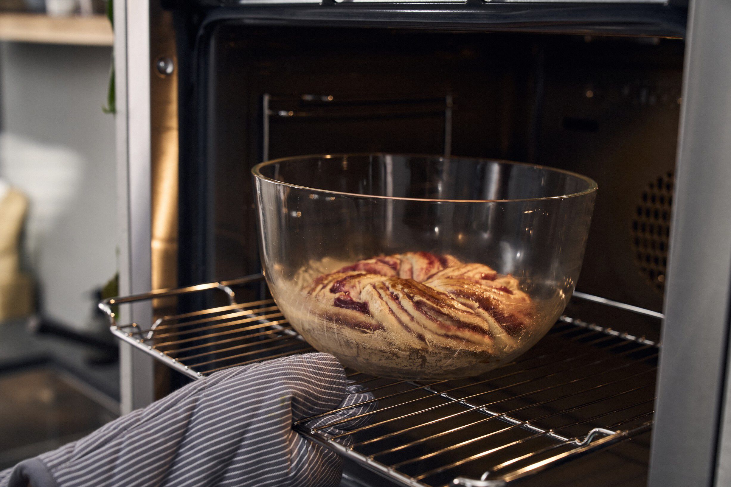 Fresh & Save BOWLS Vakuumsk&aring;l L / 26 cm, Glas, Transparent