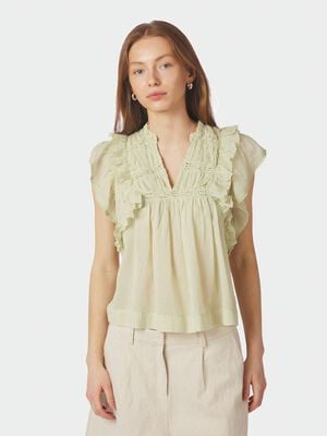 Jayla S Voile Top