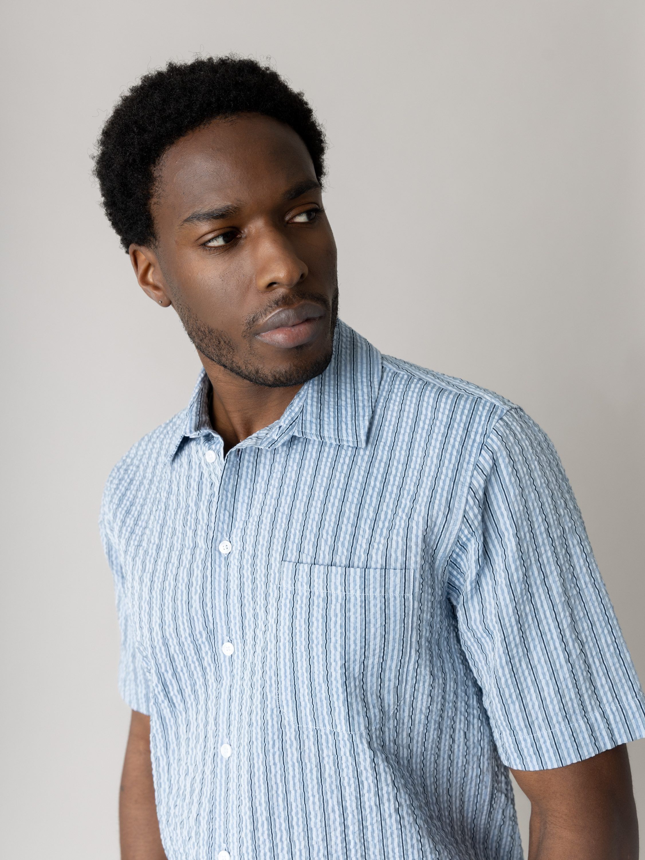 MMGMarlon SS Stripe Shirt