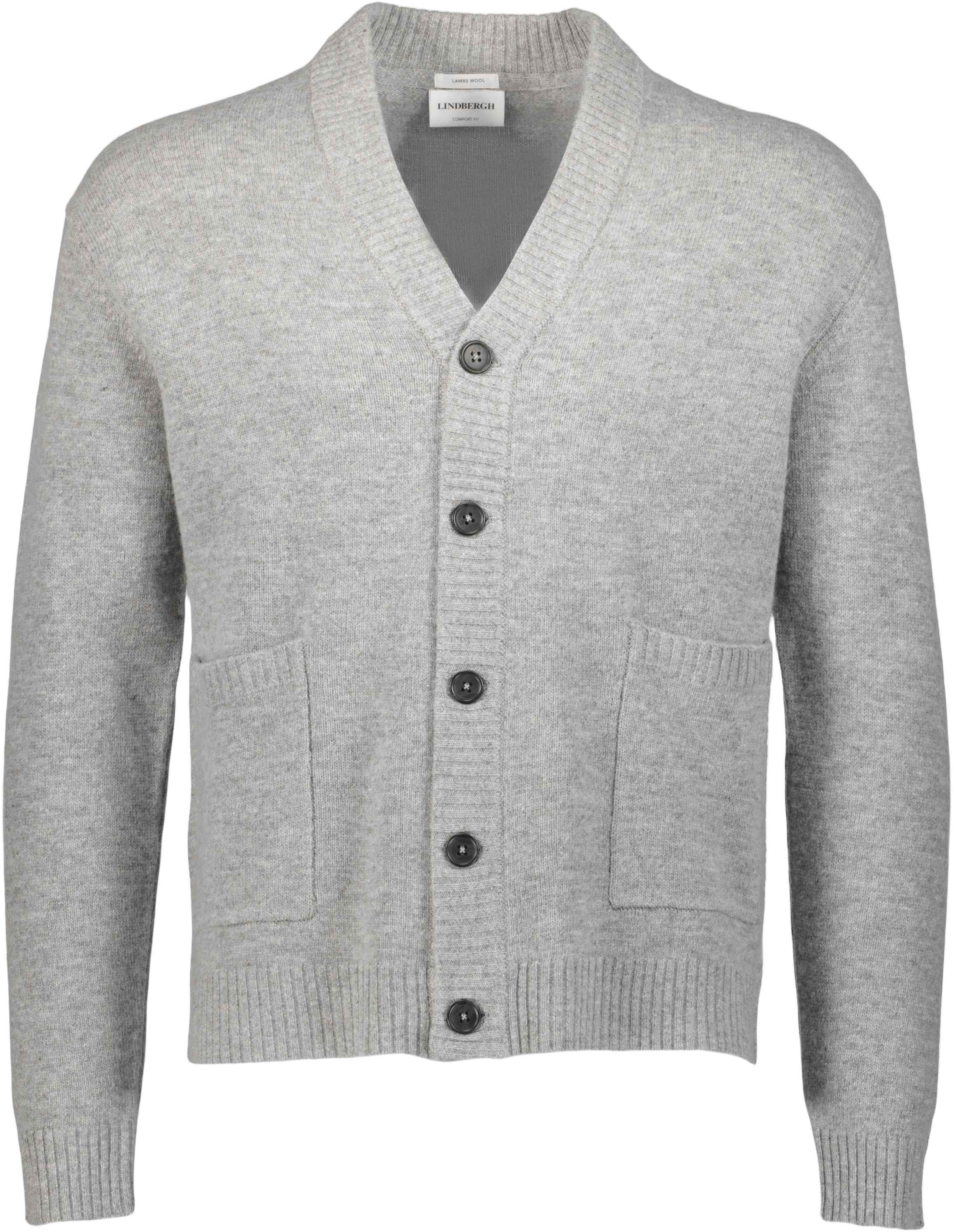 Lambswool button cardigan