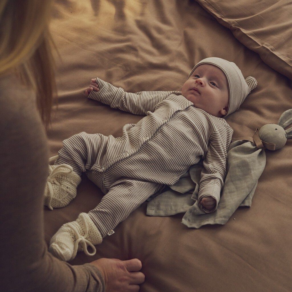 Mini Stripe Rib Bodysuit