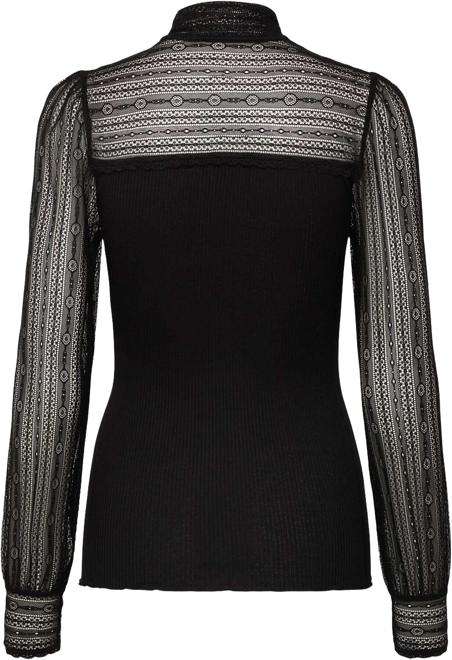 RWBeatha Silk Full lace Bow LS T-shirt