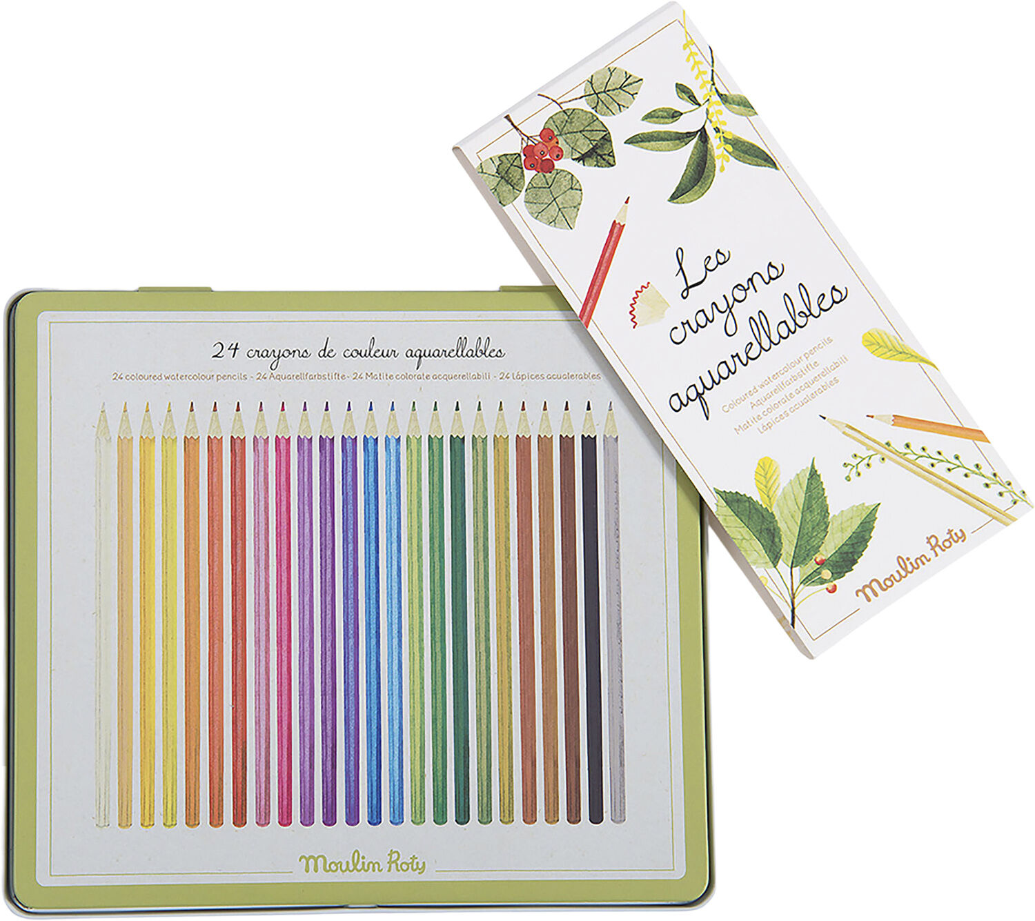 Moulin Roty - 24 vandfarveblyanter