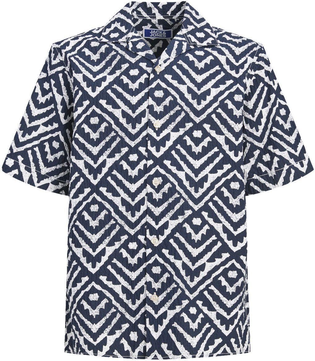 Jjmilo Seersucker Resort Shirt Ss Jnr
