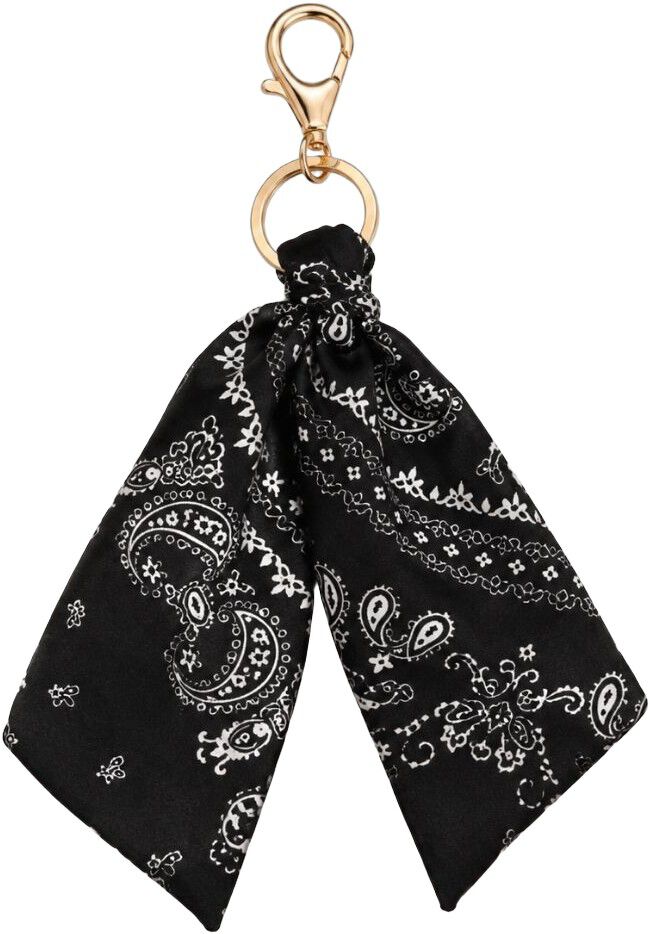 Keyhanger black scarf