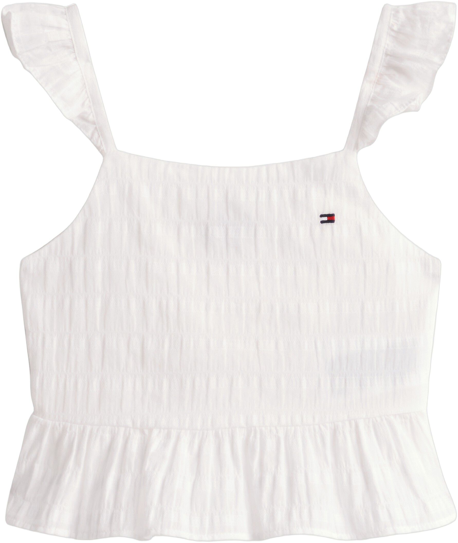 TEXTURED COTTON TOP SLVLS